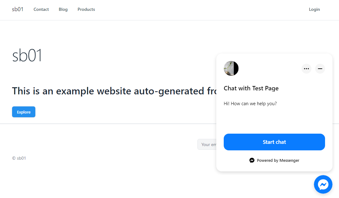 Facebook Messenger Pluging - Cover Image